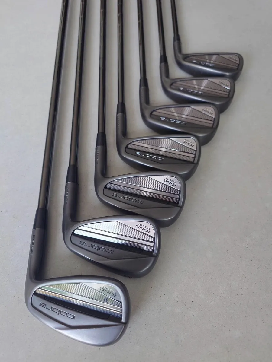 Cobra King Tour Irons 4-PW Black - Image 1