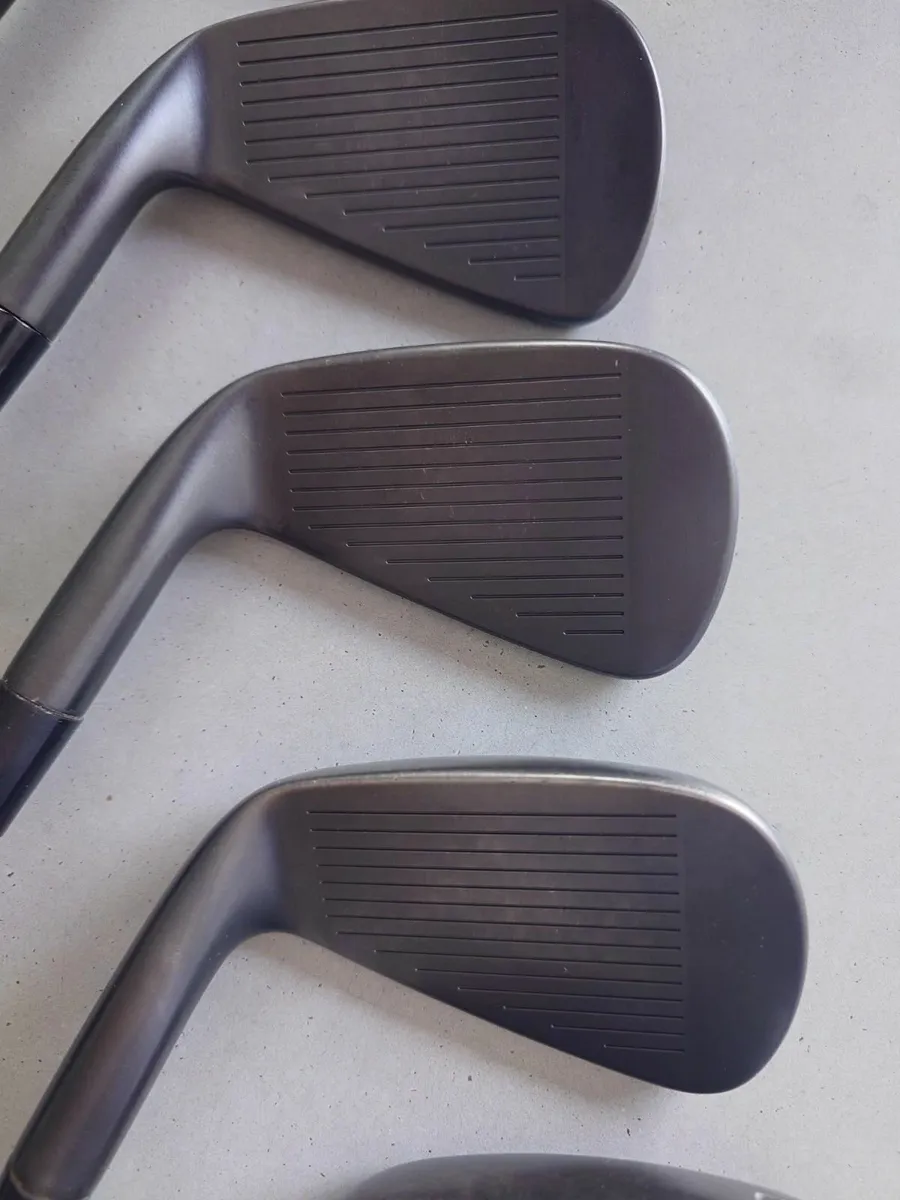 Cobra King Tour Irons 4-PW Black - Image 4