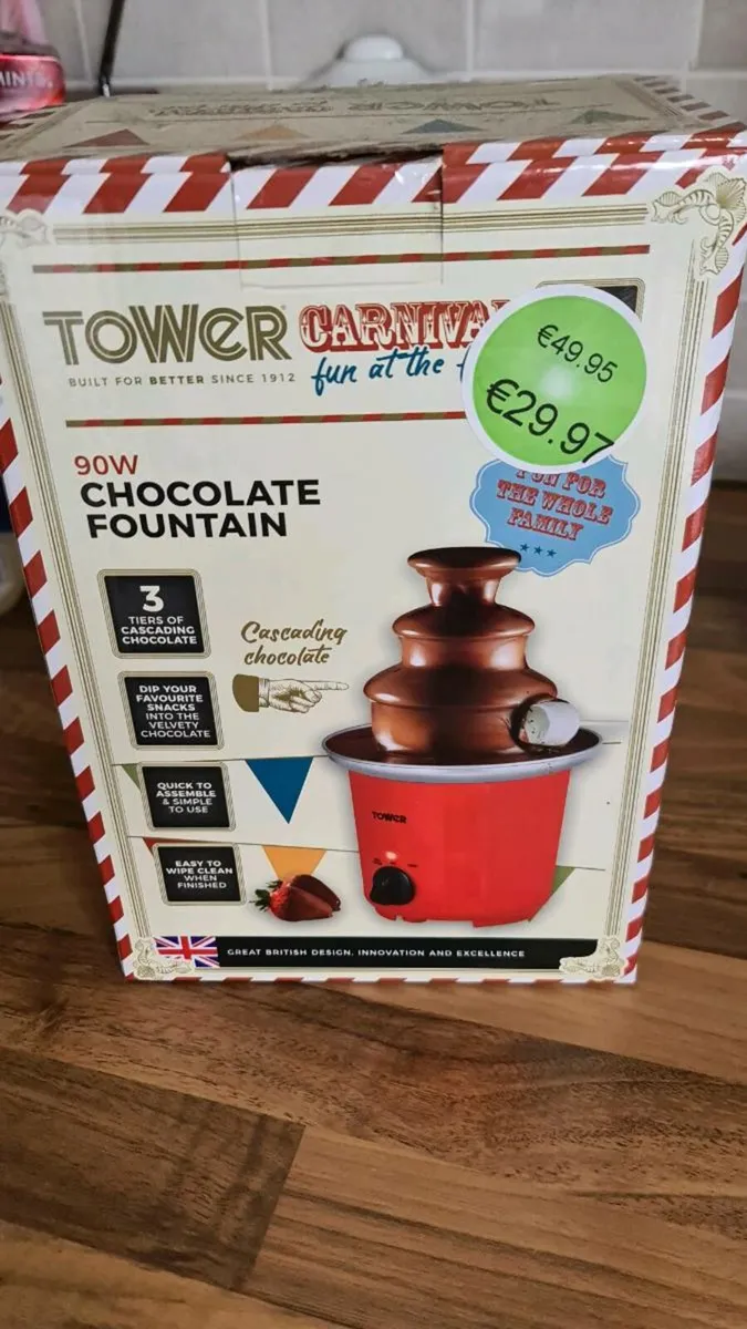 Tower 70W Chocolate Fountain - Image 1