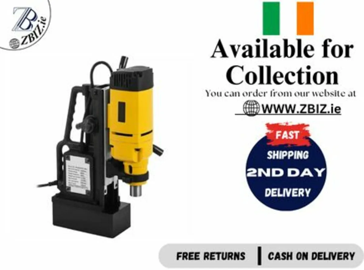 Magnetic Drill 1200W 23mm Base Tapping Tool - Image 1