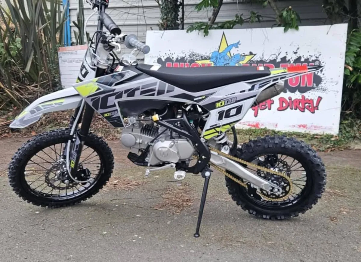 10TEN 125 Dirt Bike VALUE WARRANTY DELIVERY CHOICE - Image 4