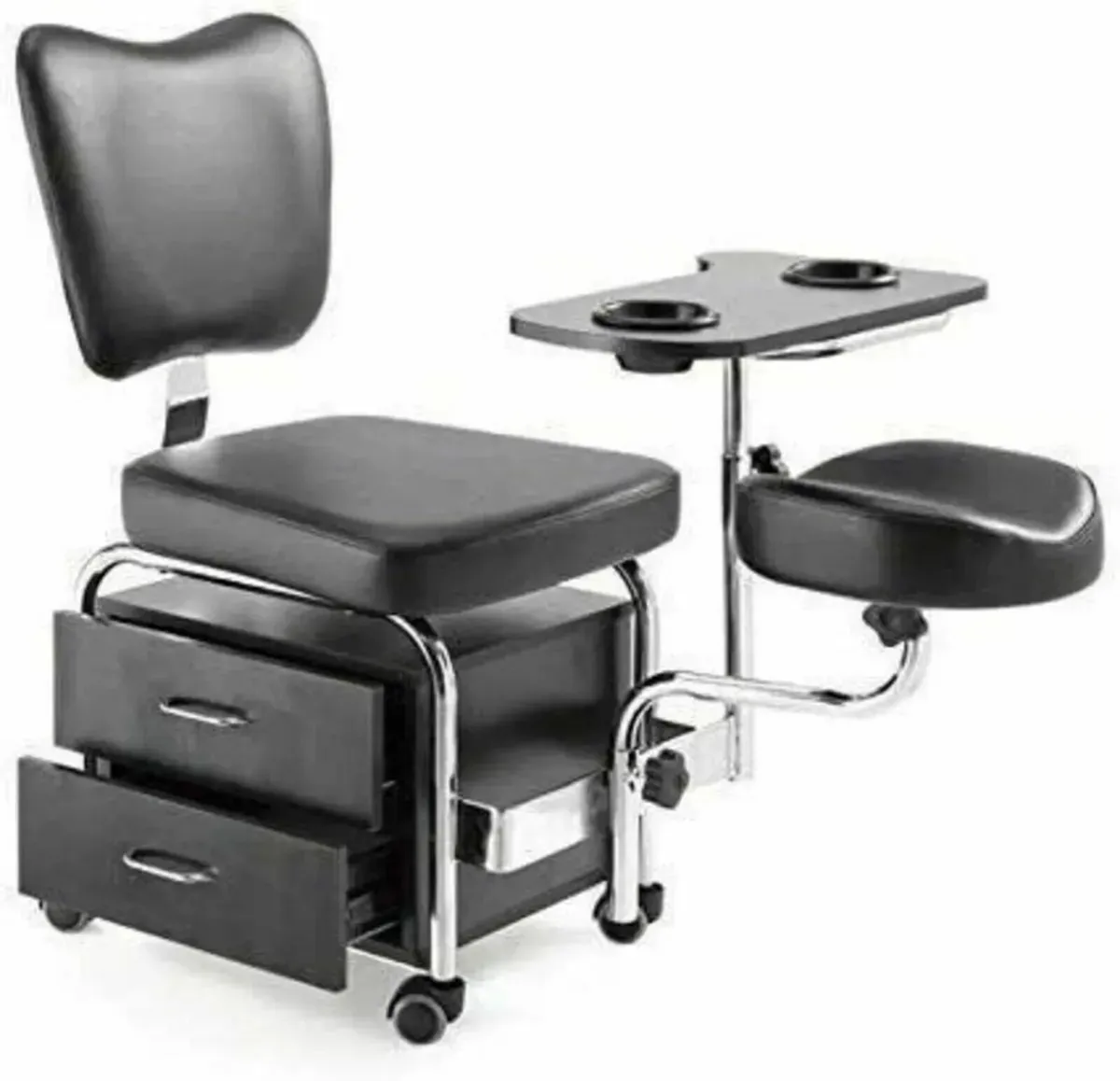 Manicure Pedicure Station Chair Table Drawers - Image 3
