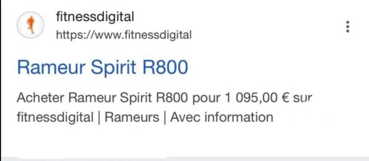 Spirit R800 electronic rowing machine - Image 4