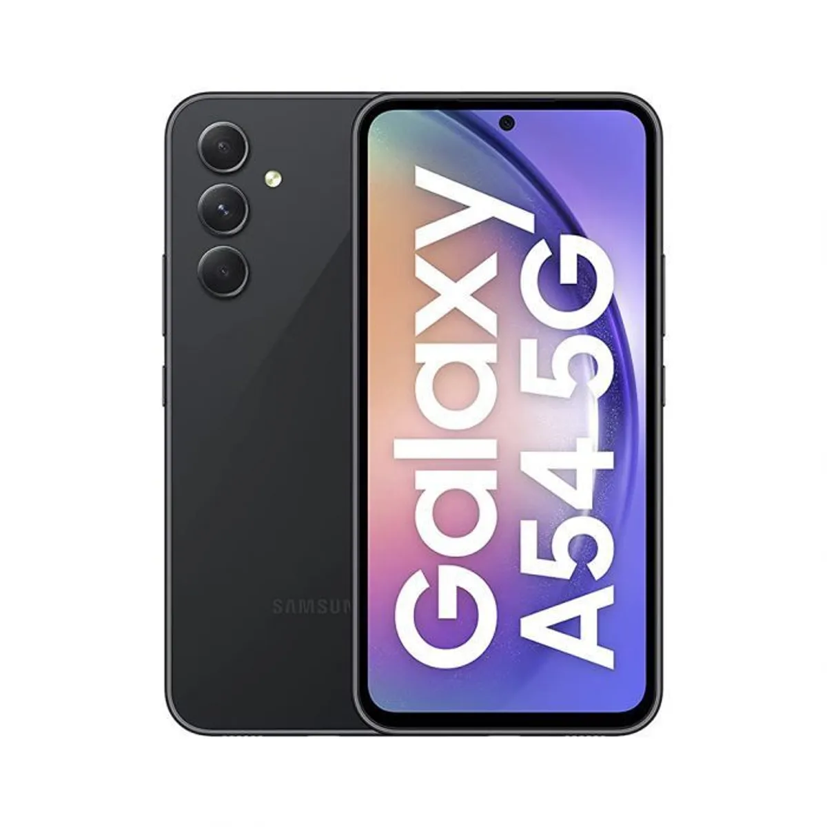 Samsung Galaxy A54 5G (Awesome Graphite, 8GB, 128GB) Dual Sim Unlocked Excellent - Image 1