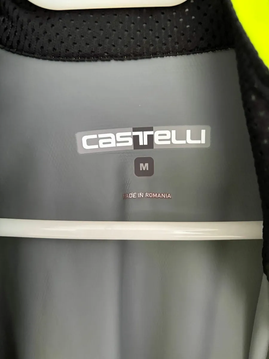 Castelli Rainjacket & Gilet (brand new) - Image 3