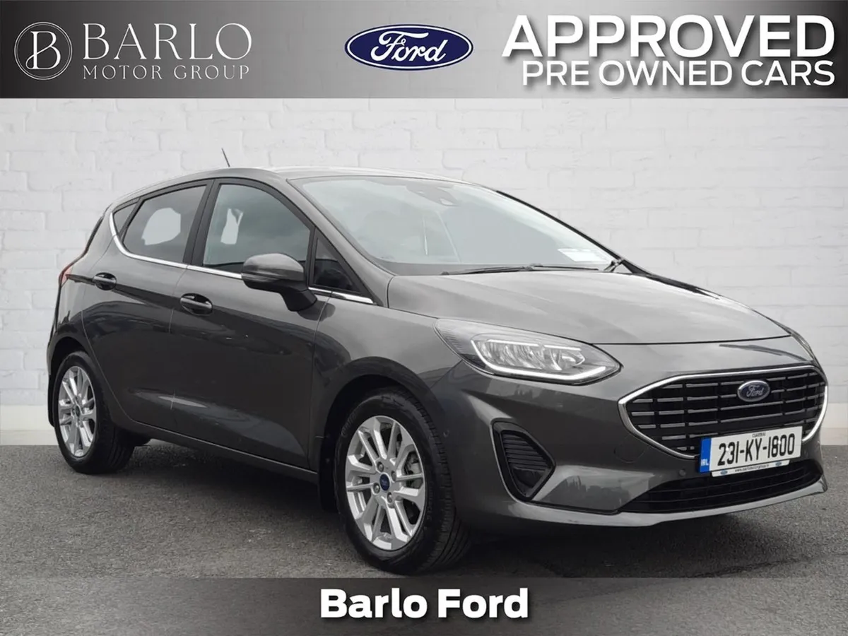 Ford Fiesta 1.0t Titanium 100PS  low Mileage With - Image 1
