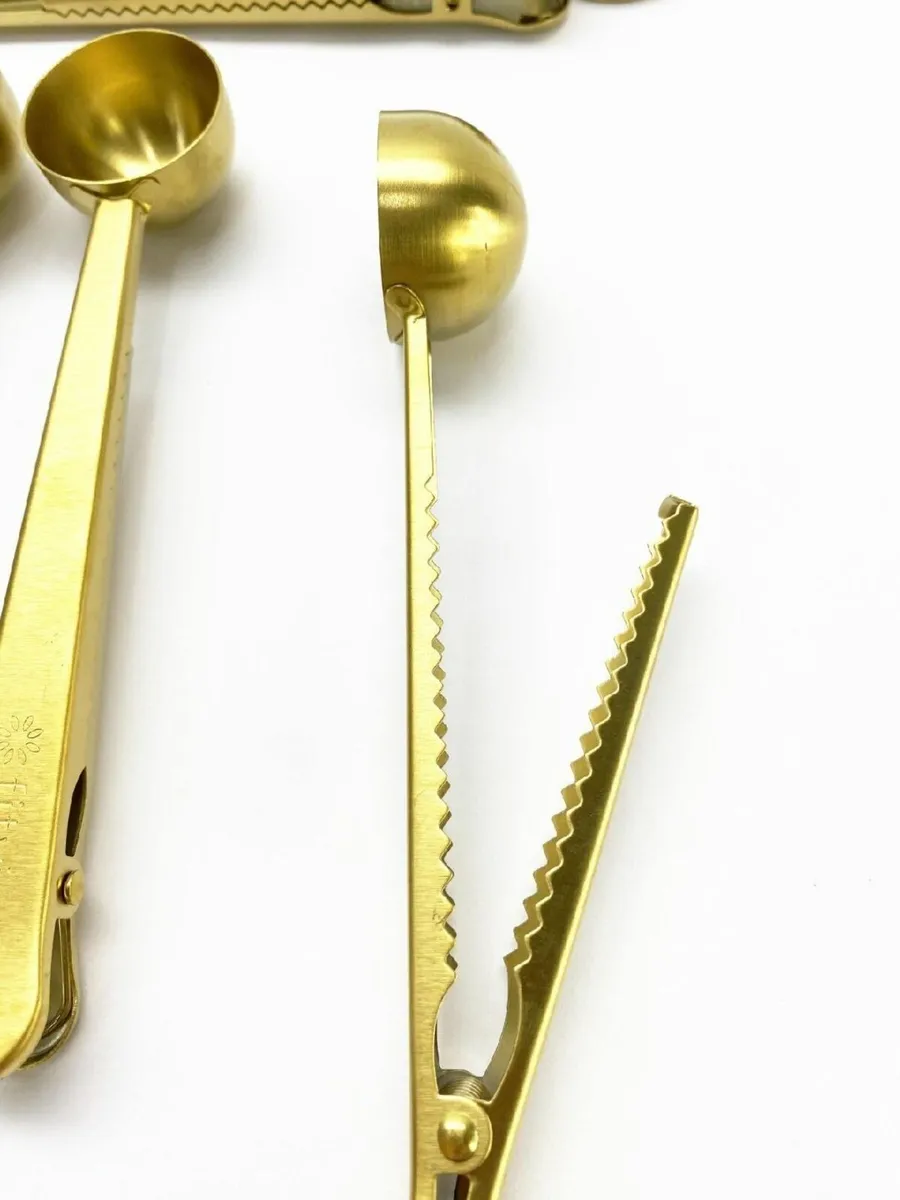 FitVia Gold plated coffee spoons - Image 4