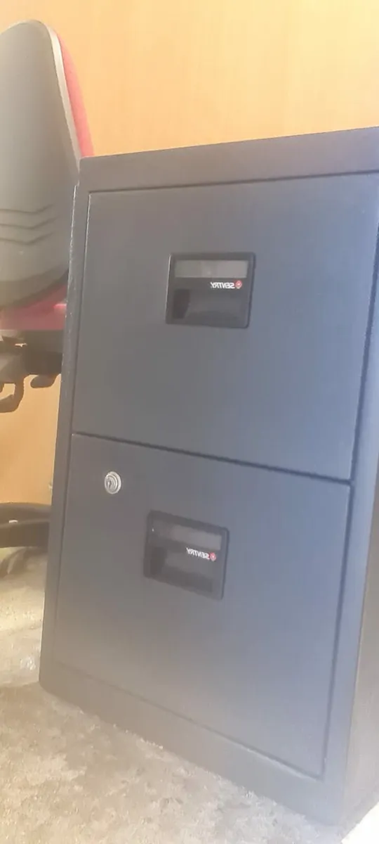 Sentry 2 drawer fireproof filing cabinet