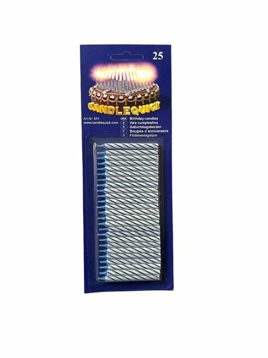 Birthday candles 25 packs - Image 2