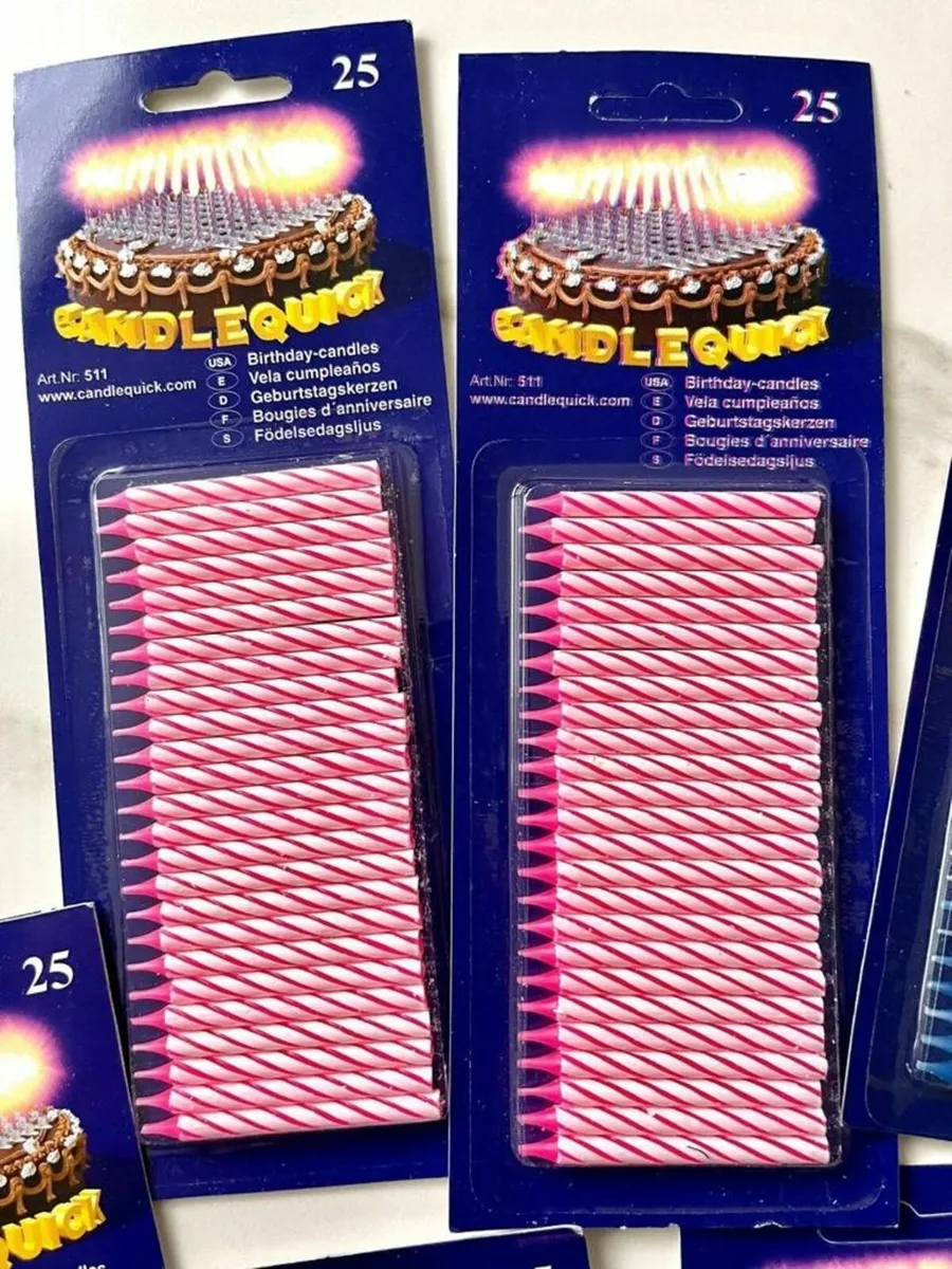 Birthday candles 25 packs - Image 4