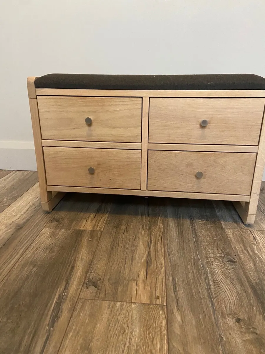 Hall bench with drawers - Image 2