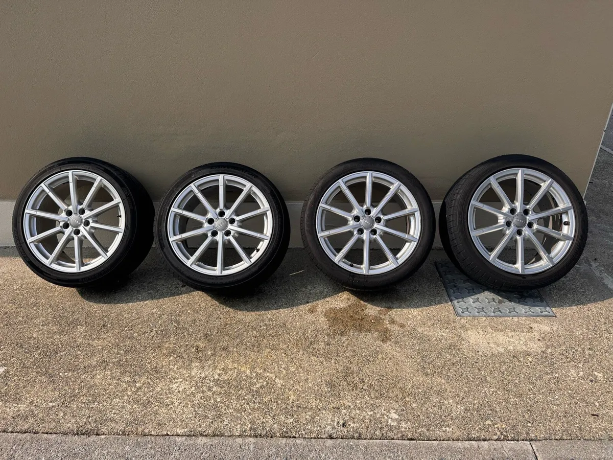 Genuine Audi A6 Alloy wheels 5x112 - Image 3