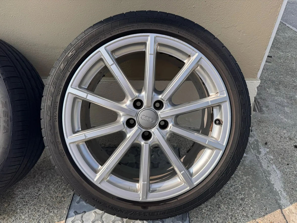 Genuine Audi A6 Alloy wheels 5x112 - Image 4