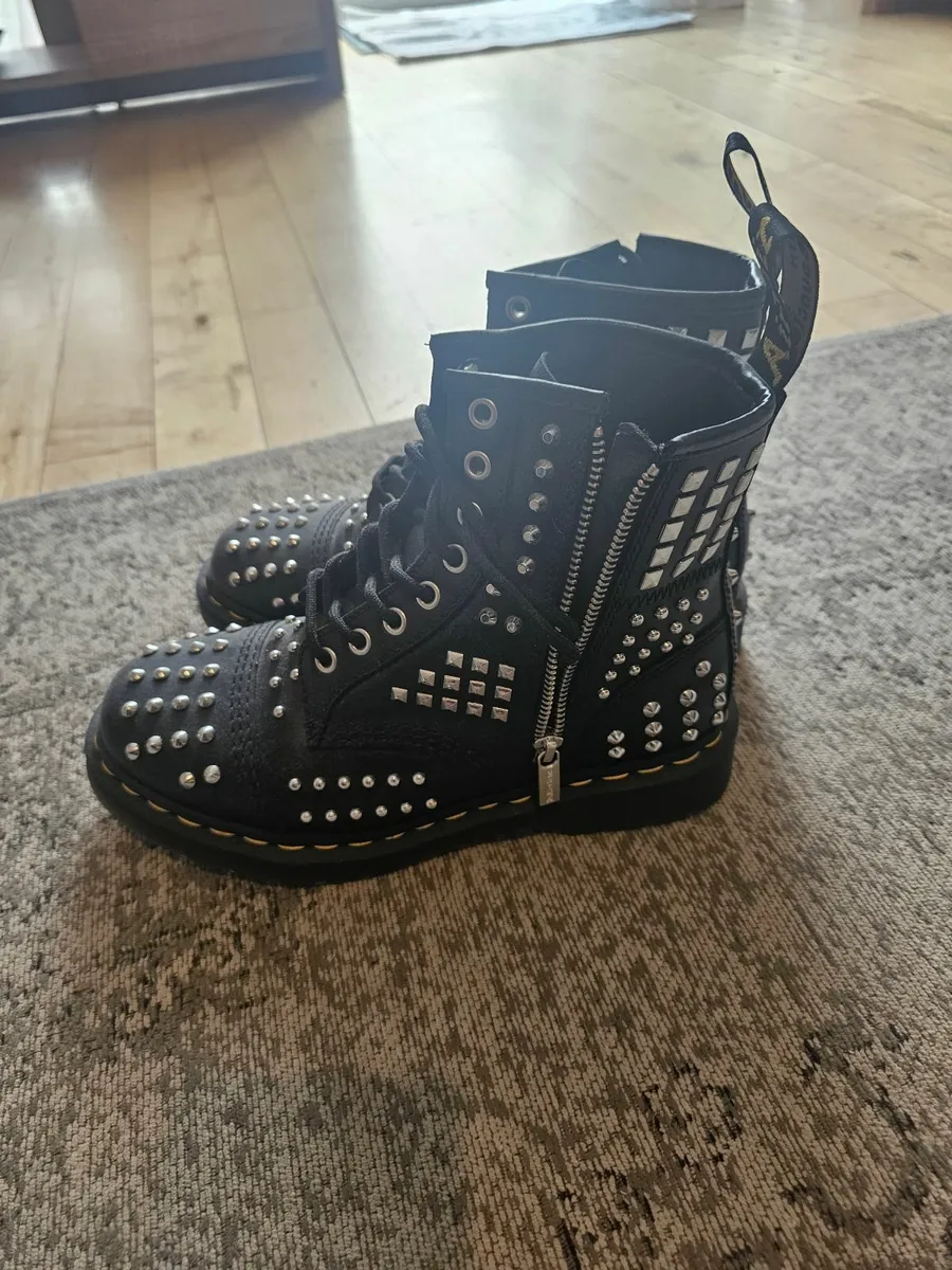 Dr Martens Studded Boots - Image 2