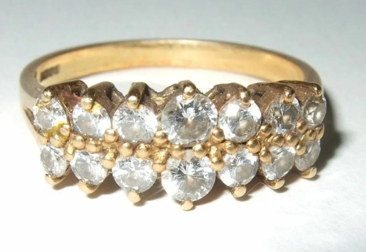 Vintage 18ct Gold & Diamond Ring - Image 3