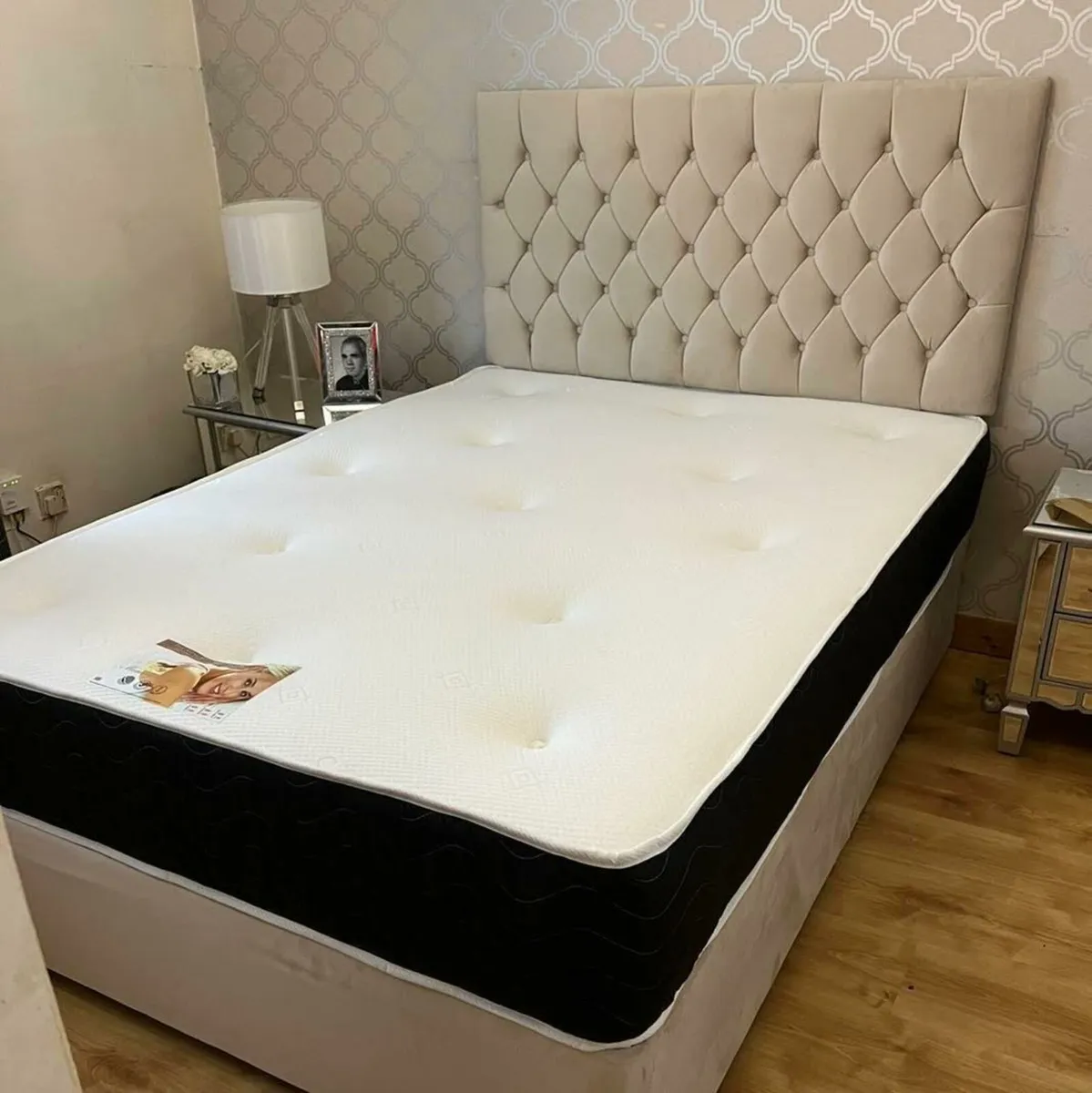 New Double/King Size Bed With Mattress - Image 3