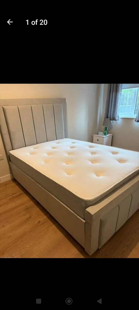 New Double/King Size Bed With Mattress - Image 4