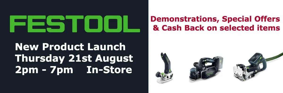 Festool New Product Launch in The Carpentry Store - Image 4