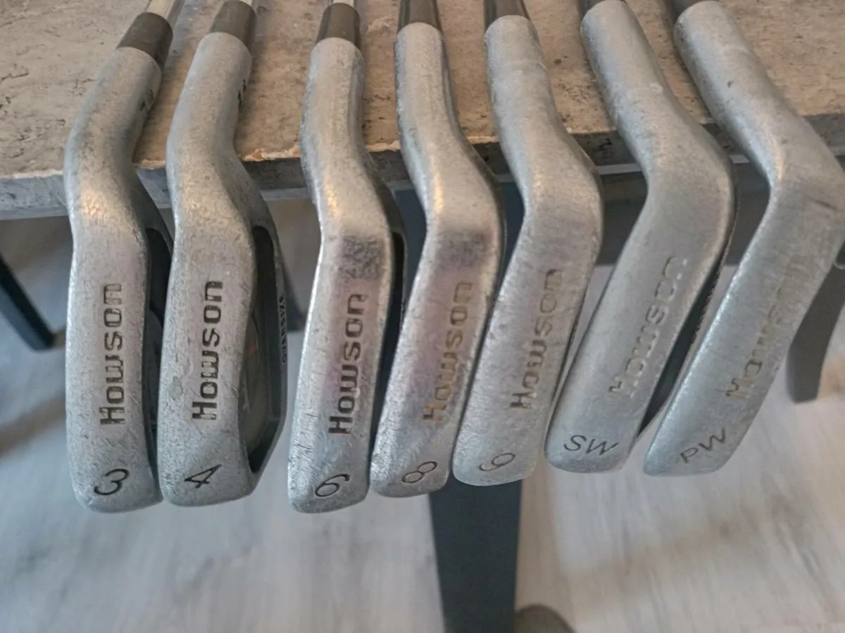 Howson golf irons. Right handed clubs. - Image 1