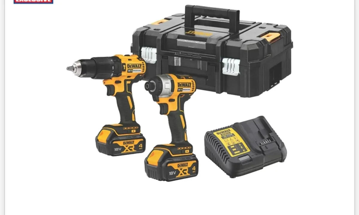 DEWALT DCK2060M2T-SFGB 18V 2 x 4.0Ah Li-Ion XR Bru