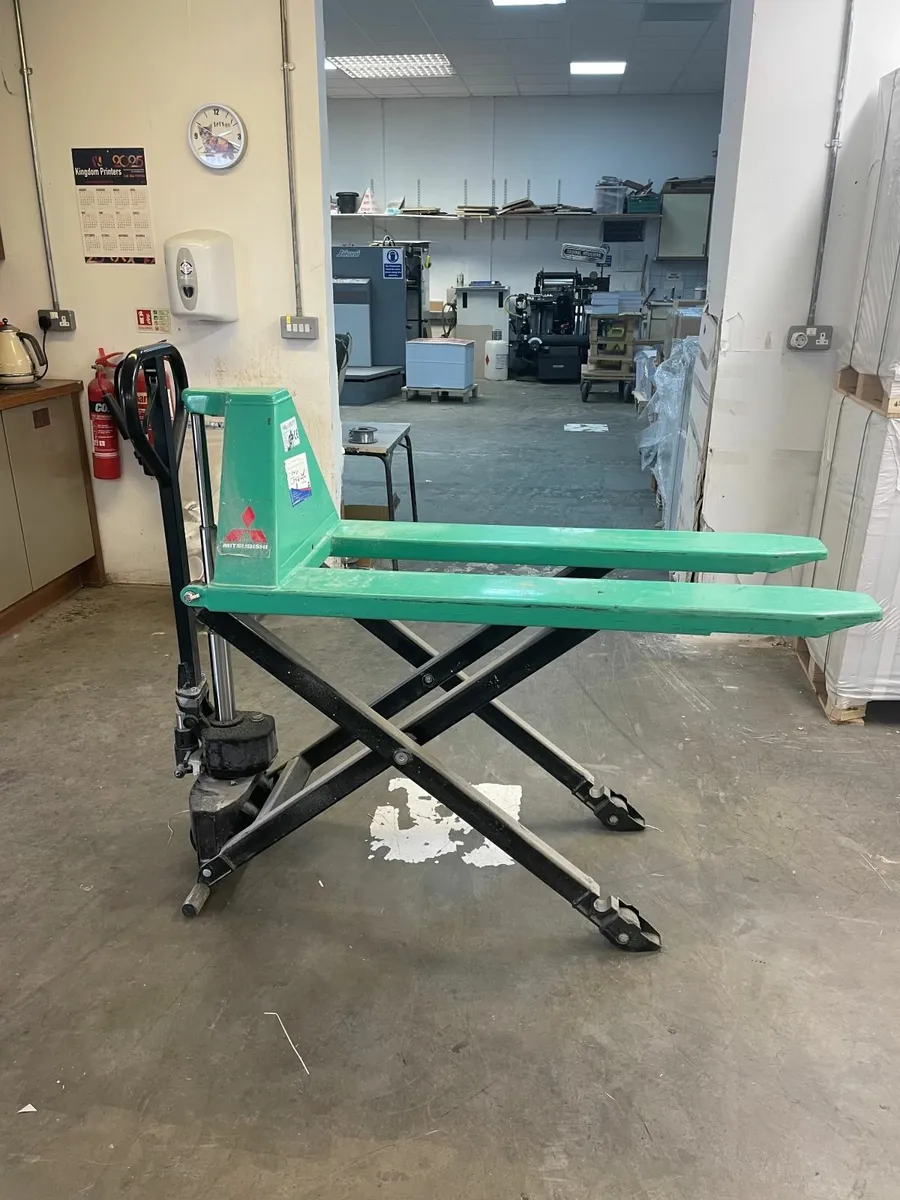 Manual High Lift Pallet Truck - Image 1
