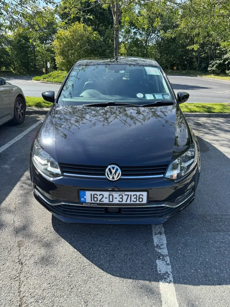 2016 VOLKSWAGEN POLO TSI HIGHLINE ALCANTARA BLACK - Image 1