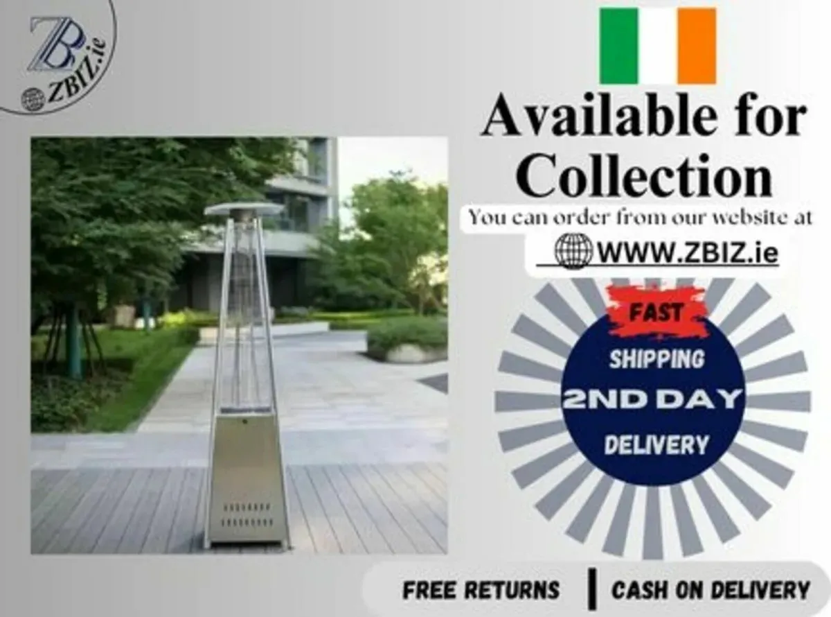Gas Patio Heater 13kW For Garden and Camping - Image 1