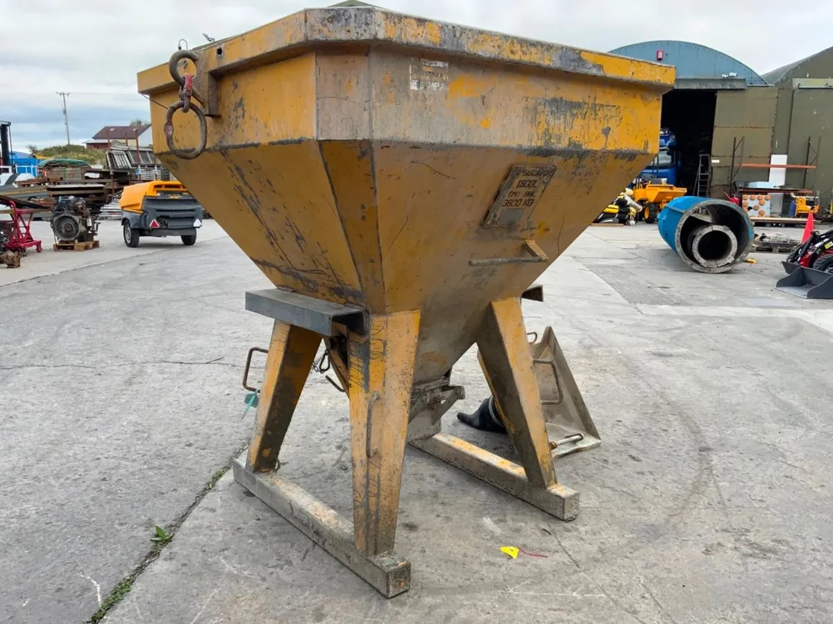 SECATOL1500lts CONCRETE SKIP / HOPPER......09-2. - Image 3