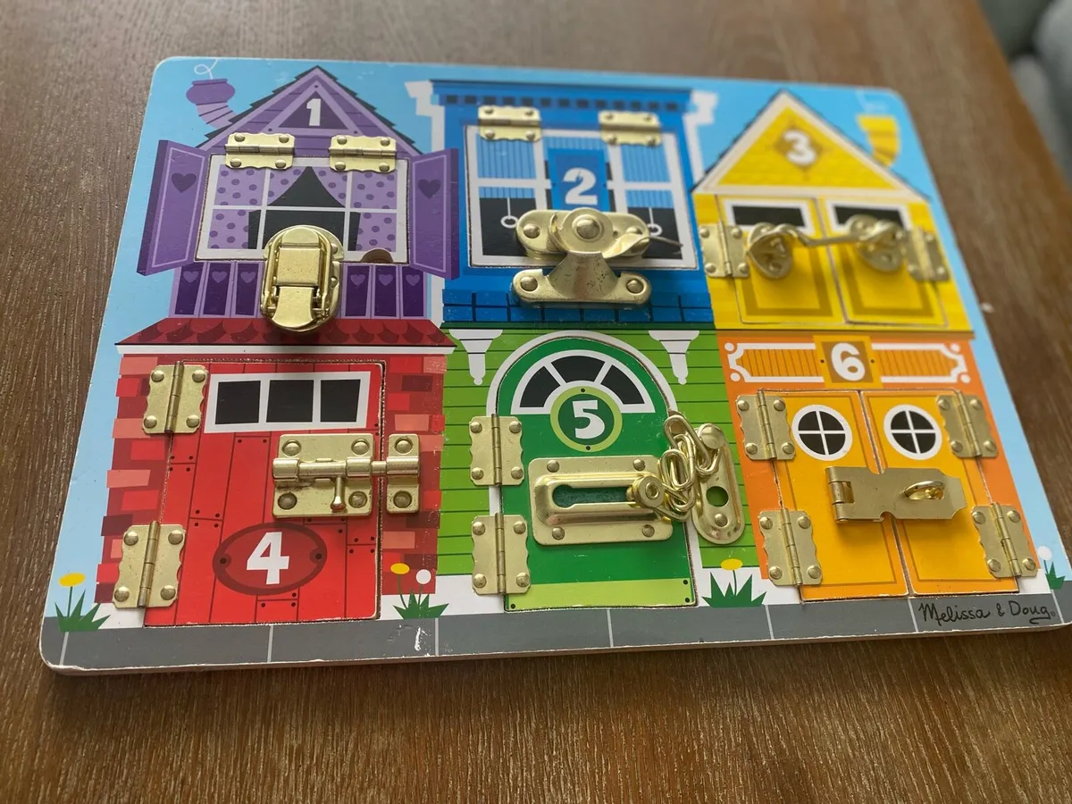Melissa and Doug latches board - Image 3