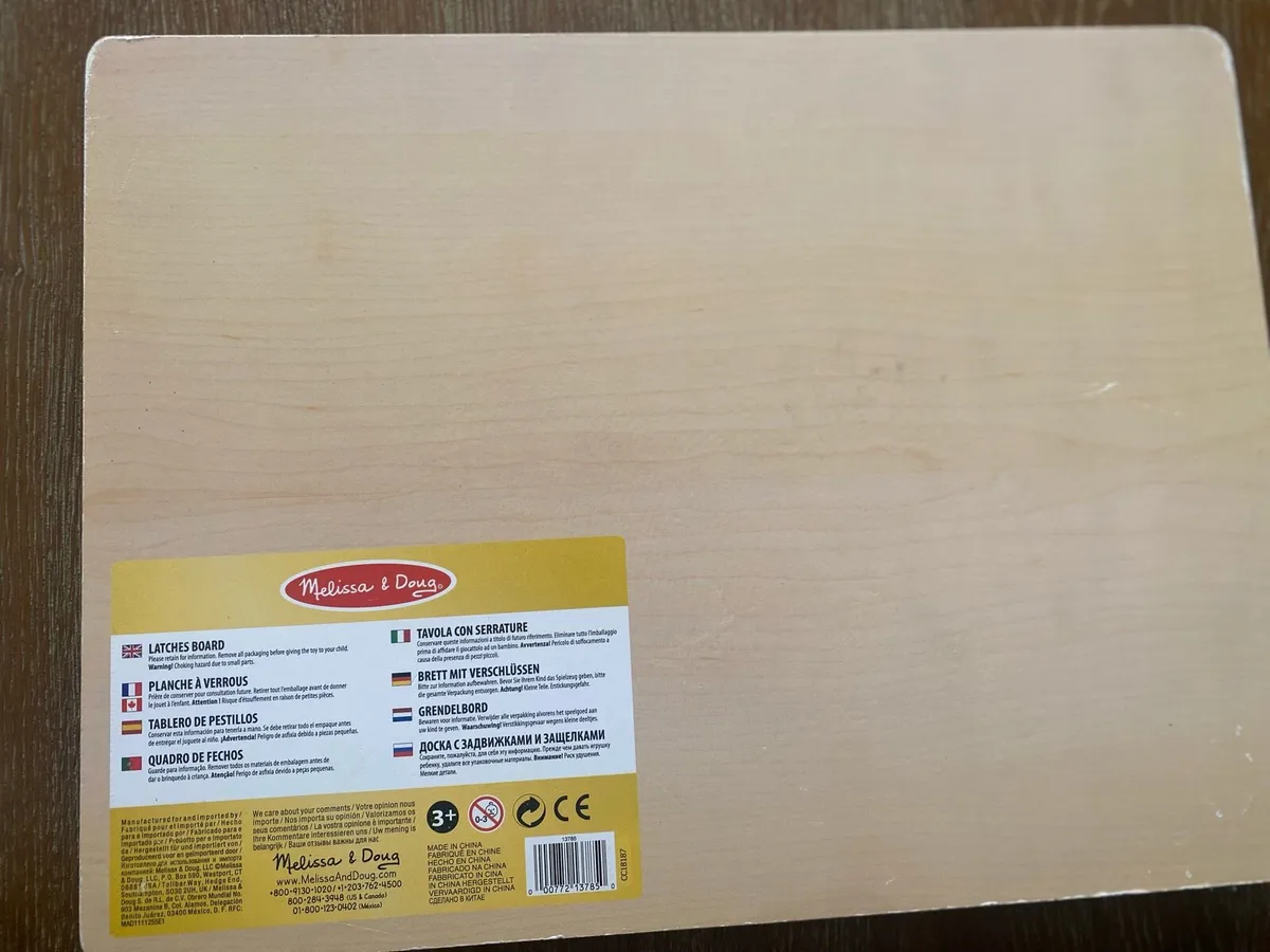 Melissa and Doug latches board - Image 4