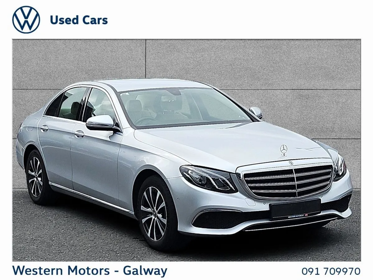 Mercedes-Benz E-Class E 200 D A/T Exclusive  Silv - Image 1