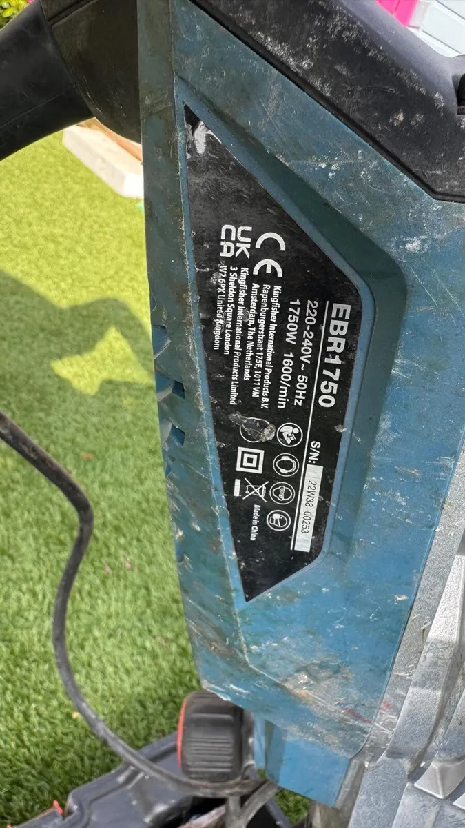 ERBAUER EBR1750 Concrete Breaker - Image 1