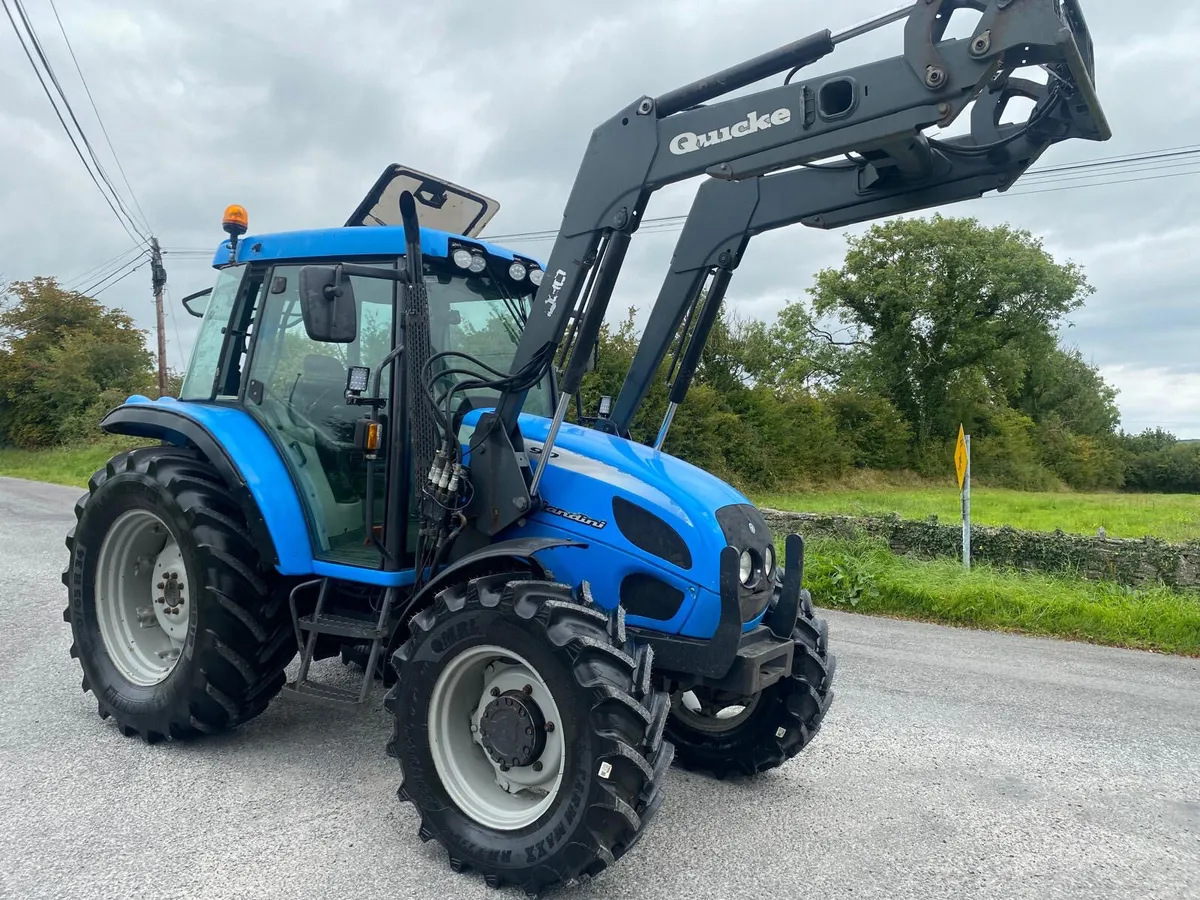2003 Landini Mythos 90 with Loader - Image 3