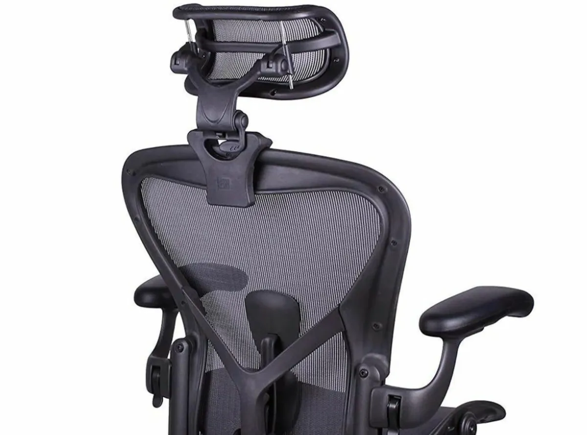 Remastered Graphite Headrest for Aeron Chair - Image 2