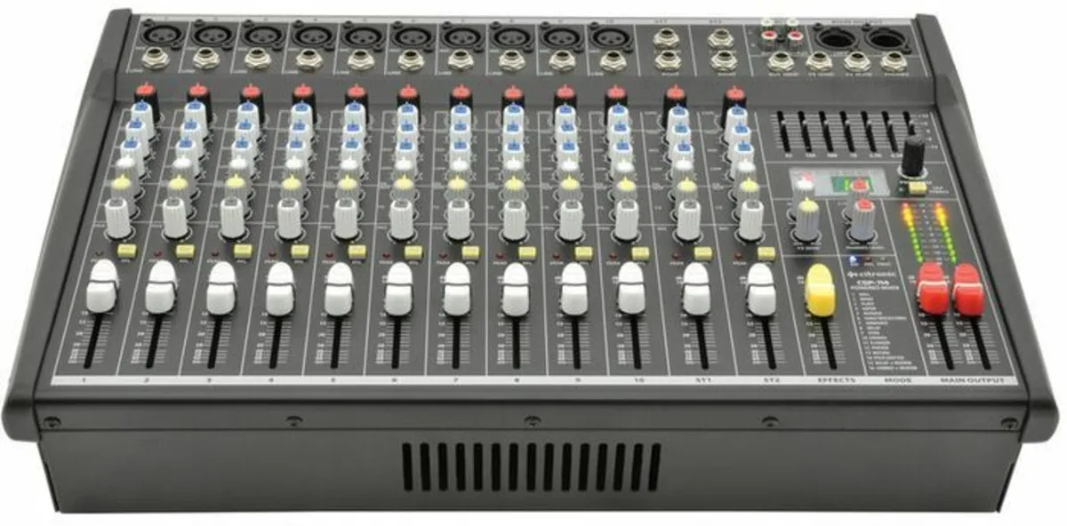 Compact Power Mixer CSP-714 powered mixer 700W - Image 3