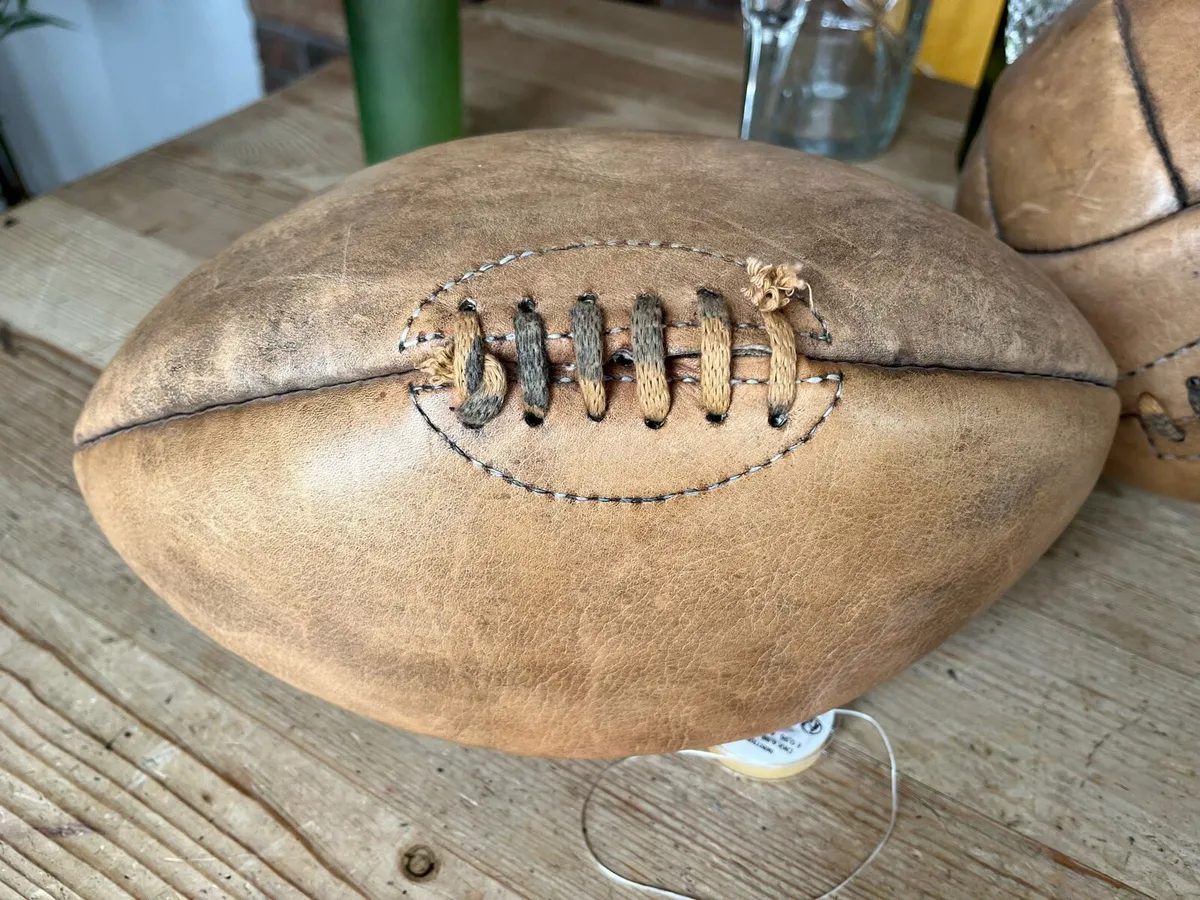 Vintage Rugby ball - Image 1