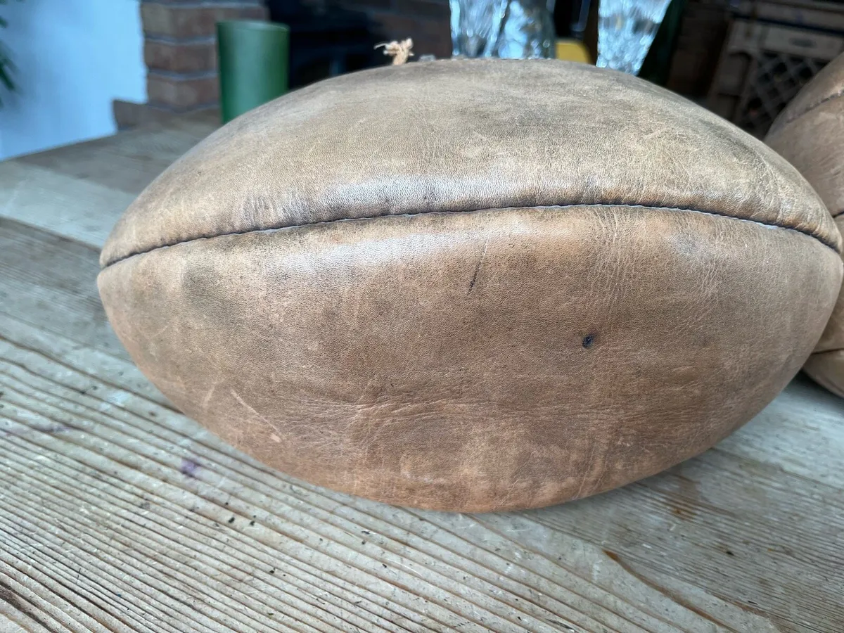 Vintage Rugby ball - Image 2