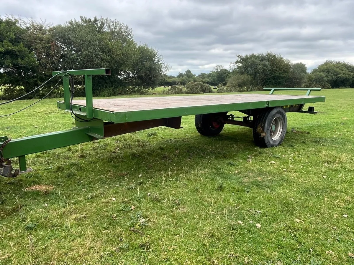 23 ft Bale trailer DELIVERY - Image 1