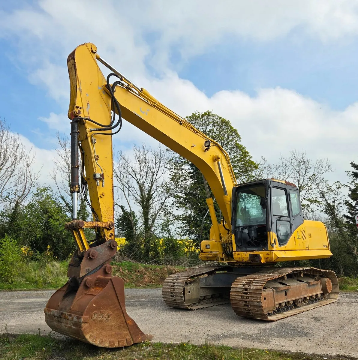 Komatsu PC160LC-7 Digger Excavator - Image 1