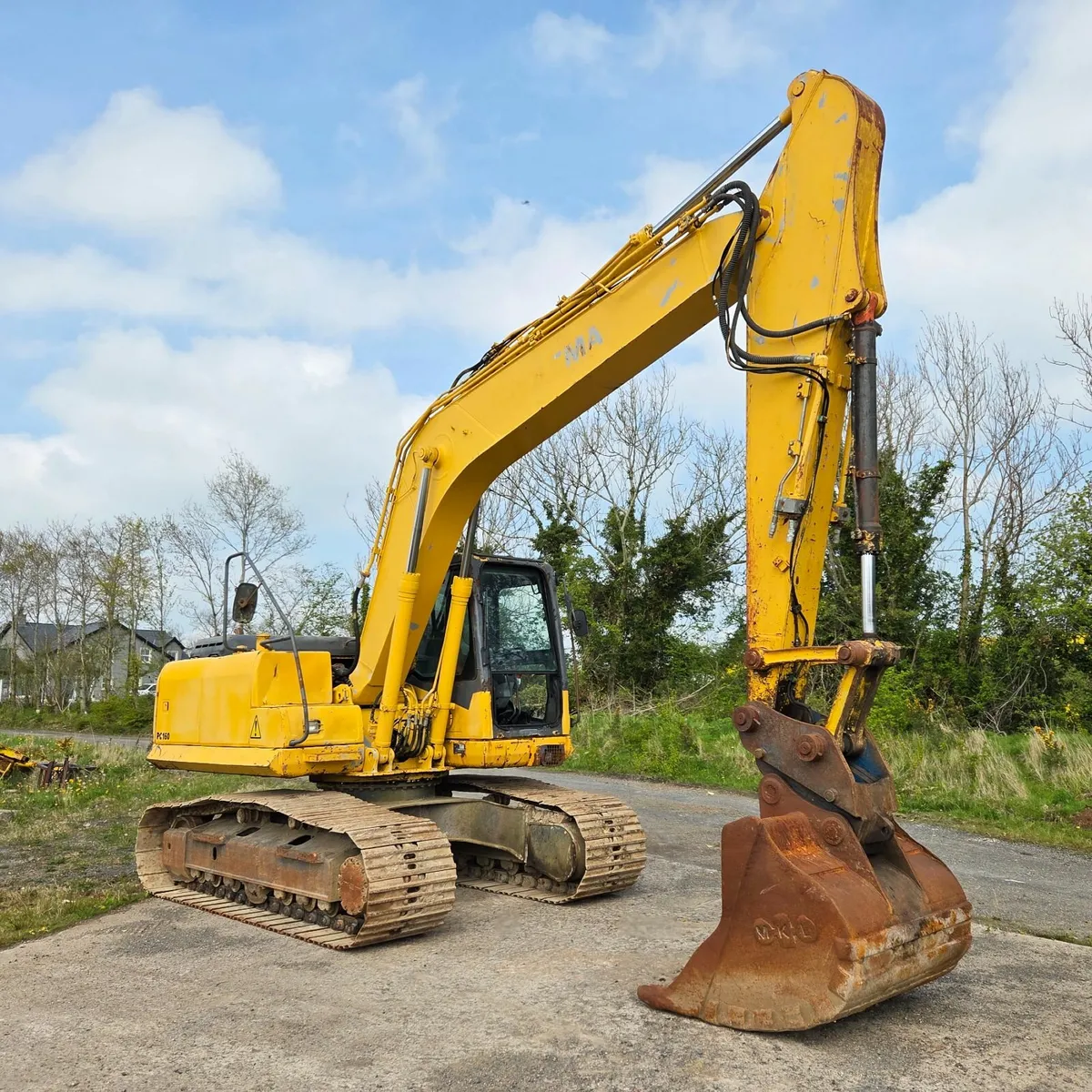 Komatsu PC160LC-7 Digger Excavator - Image 3