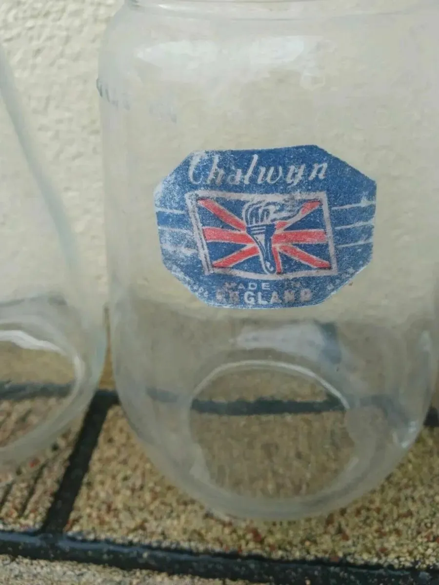5. replacement CHALWYN glass lantern globes - Image 2