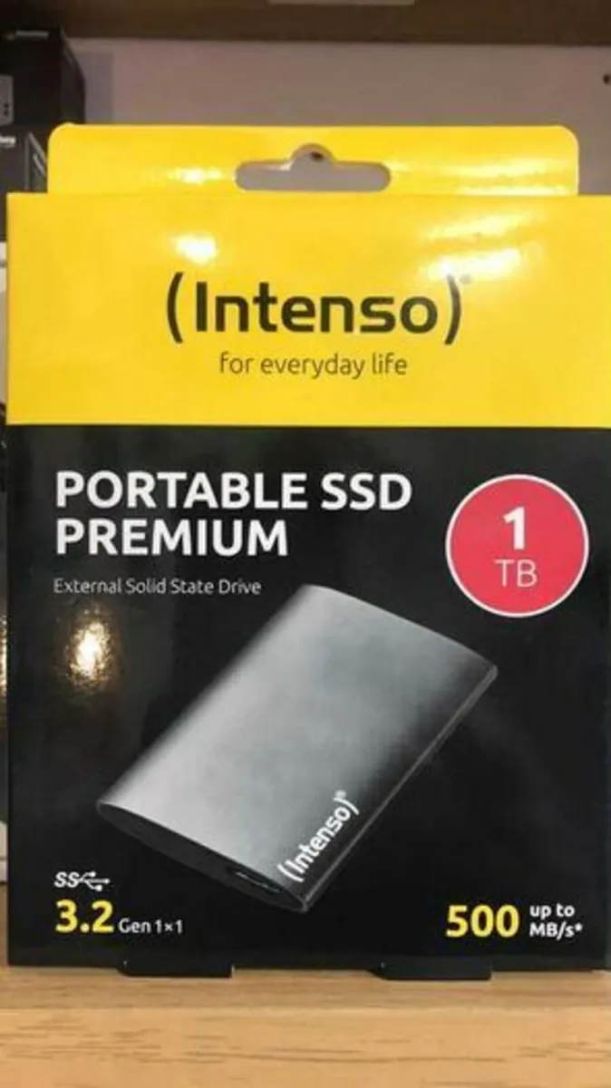 Intenso 1TB 1.8" External SSD USB External Drive