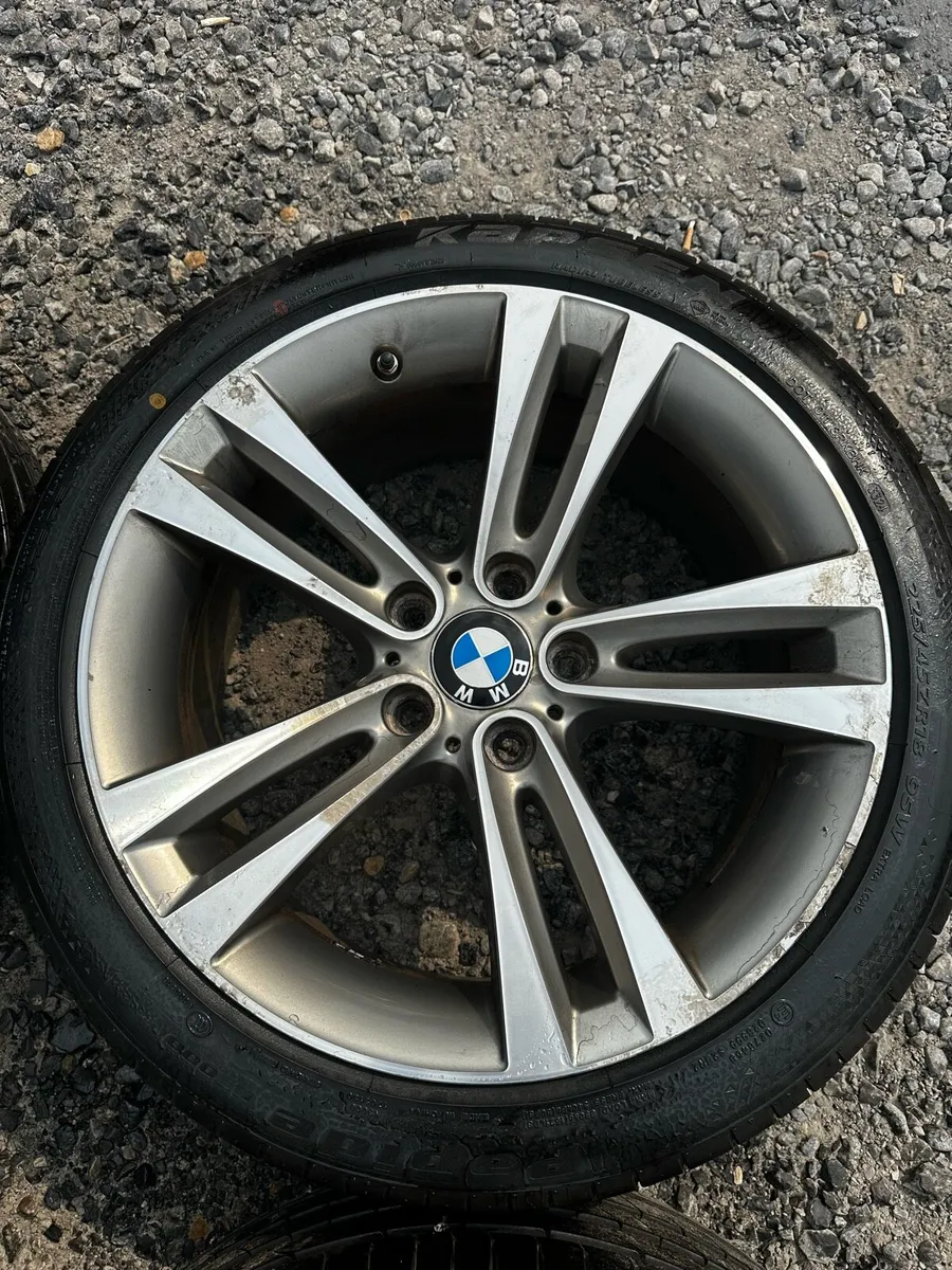 Genuine BMW 18” Alloys Good Tyres 5x120 - Image 3