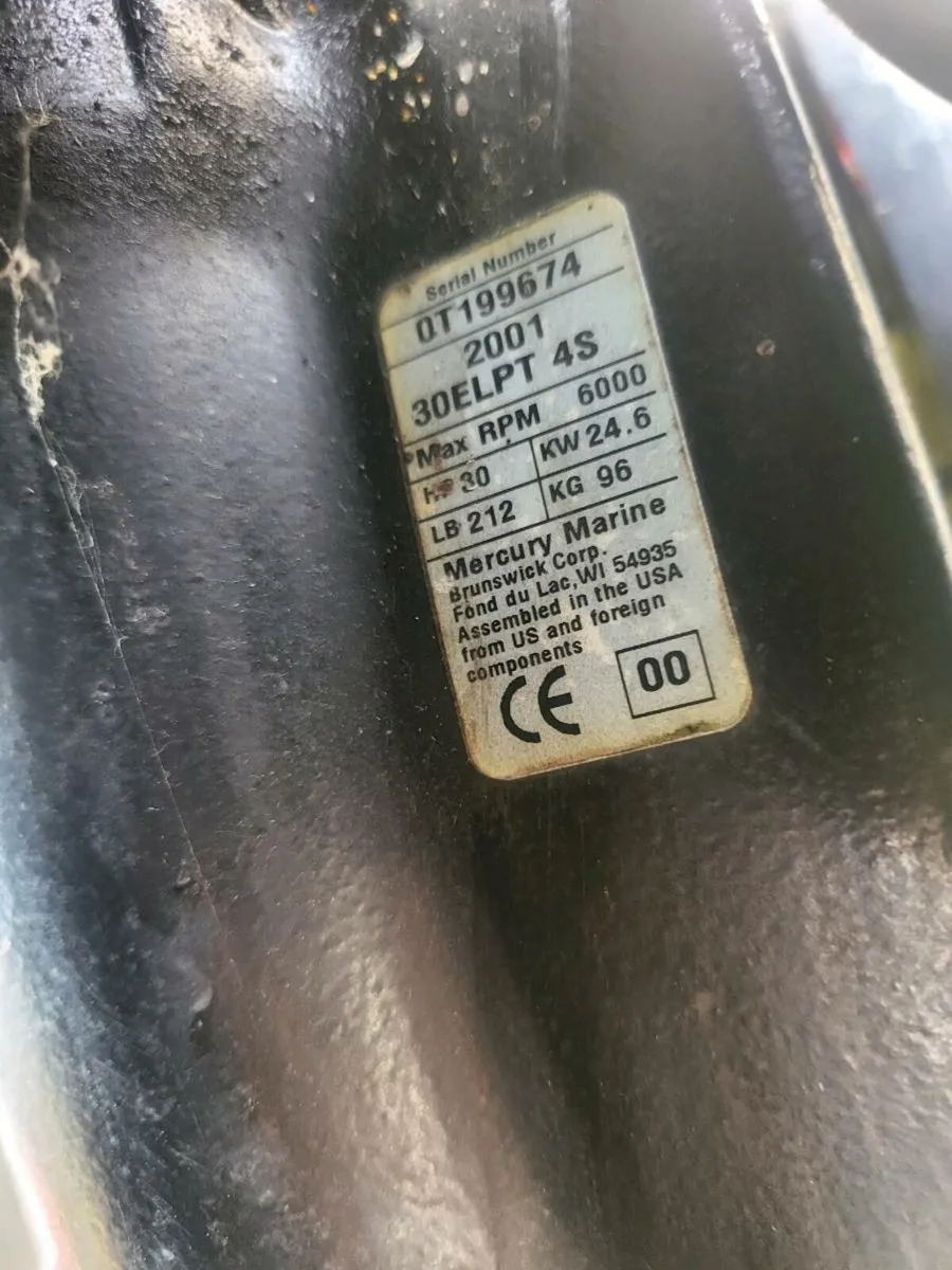 NEW PICTURES AS REQUESTED  30hp 4 stroke mercury - Image 2