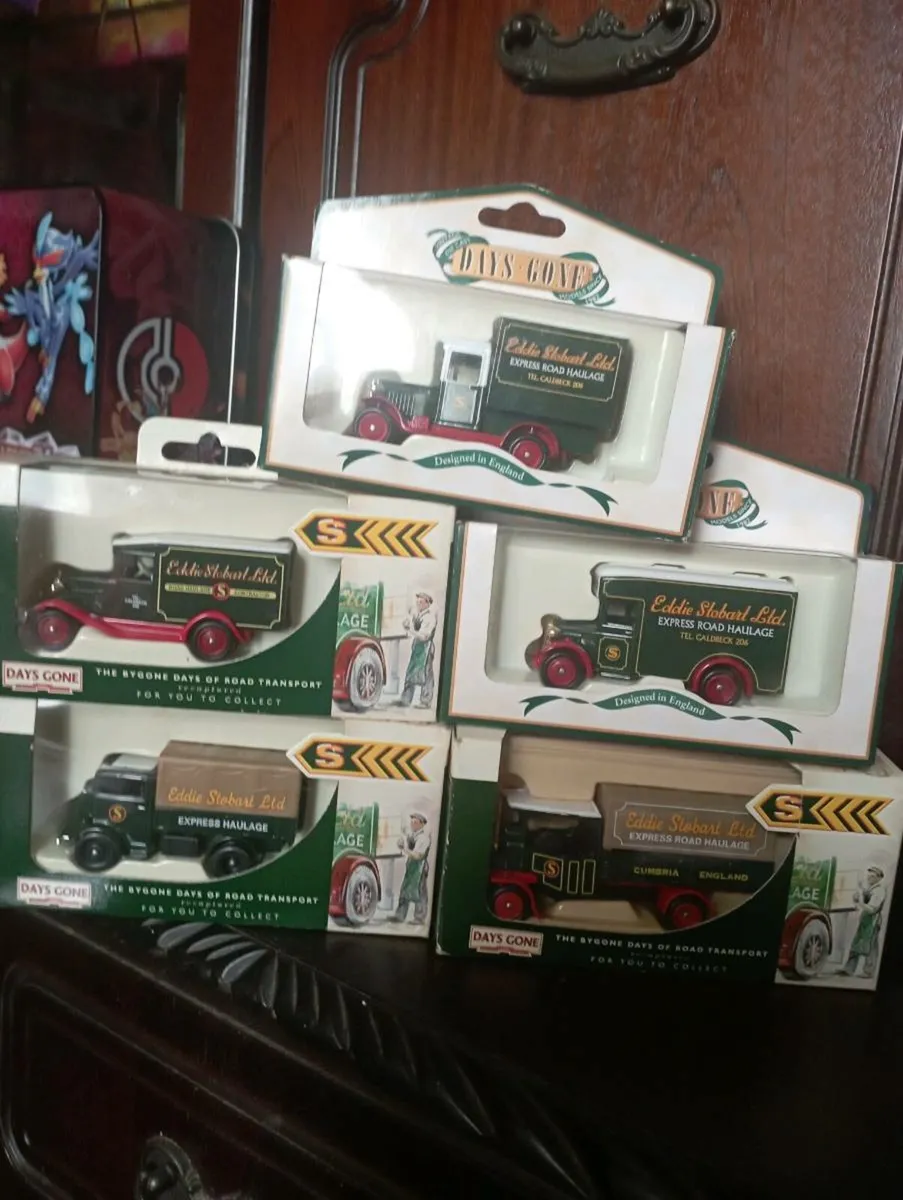 EDDIE STOBBARTS DIE-CAST MODLES DELIVERY VANS - Image 1