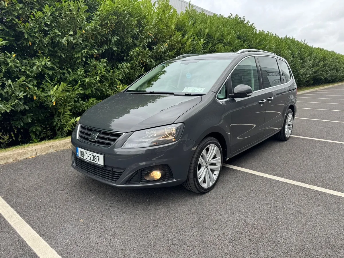 SEAT Alhambra 2018 2.0TDI 7 seater *NCT TAX* - Image 1