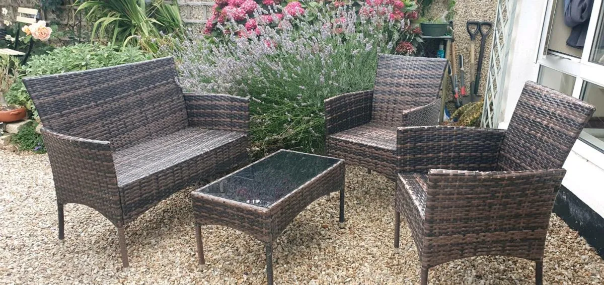 4 piece garden furniture