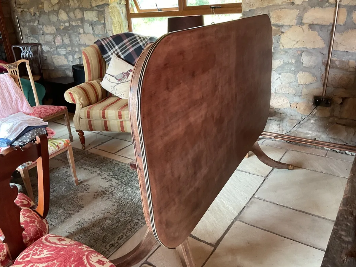 Mahogany Dining Table folding - Image 2