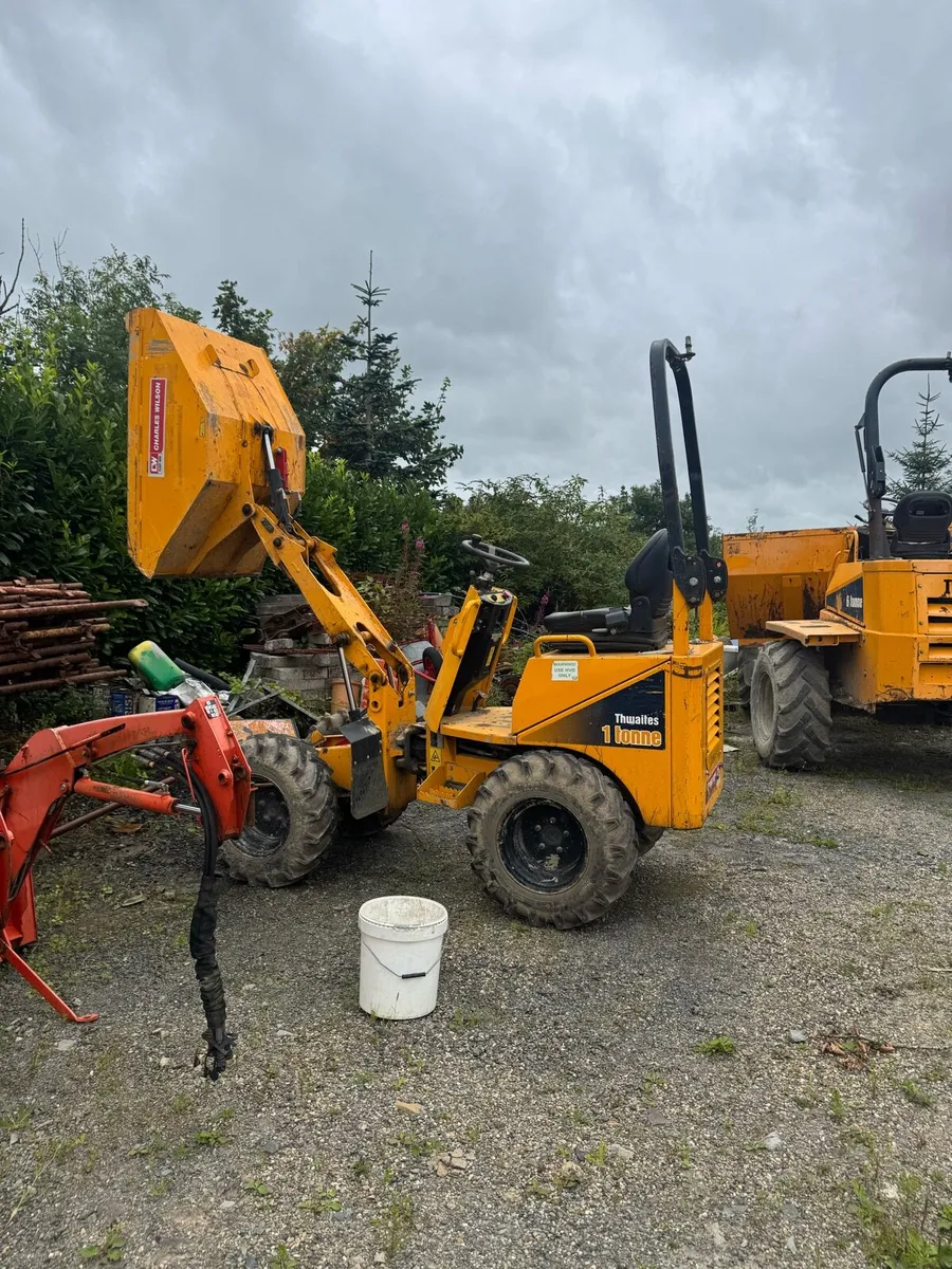 1 ton thwaits dumper - Image 1