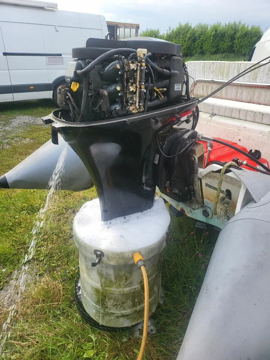 30hp 4 stroke mercury outboard longshaft serviced - Image 1